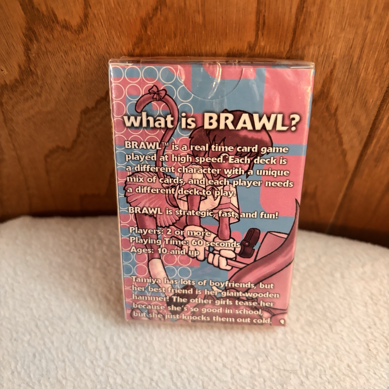 BRAWL Catfight Anime Real Time Card Game Sealed Deck Tamiya Collectible