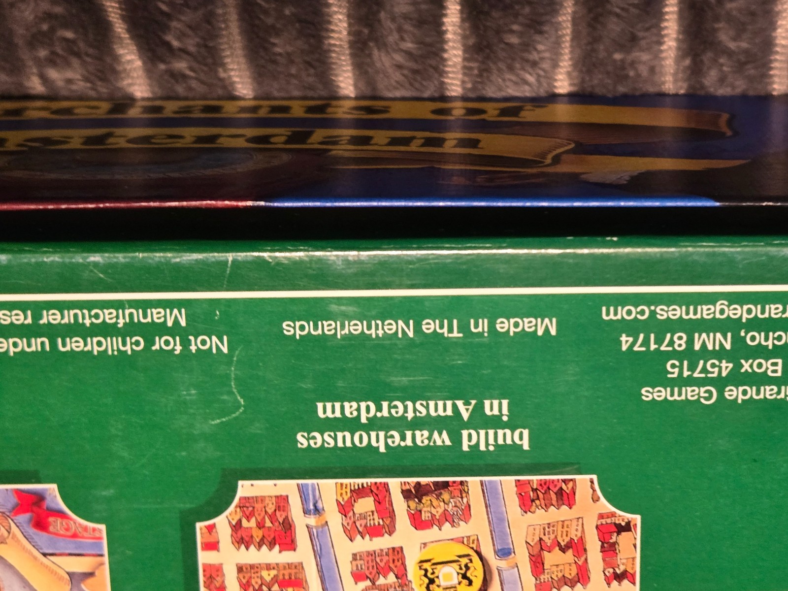 Rio Grande Games Merchants of Amsterdam Board Game 100% Complete Box VG+/NM