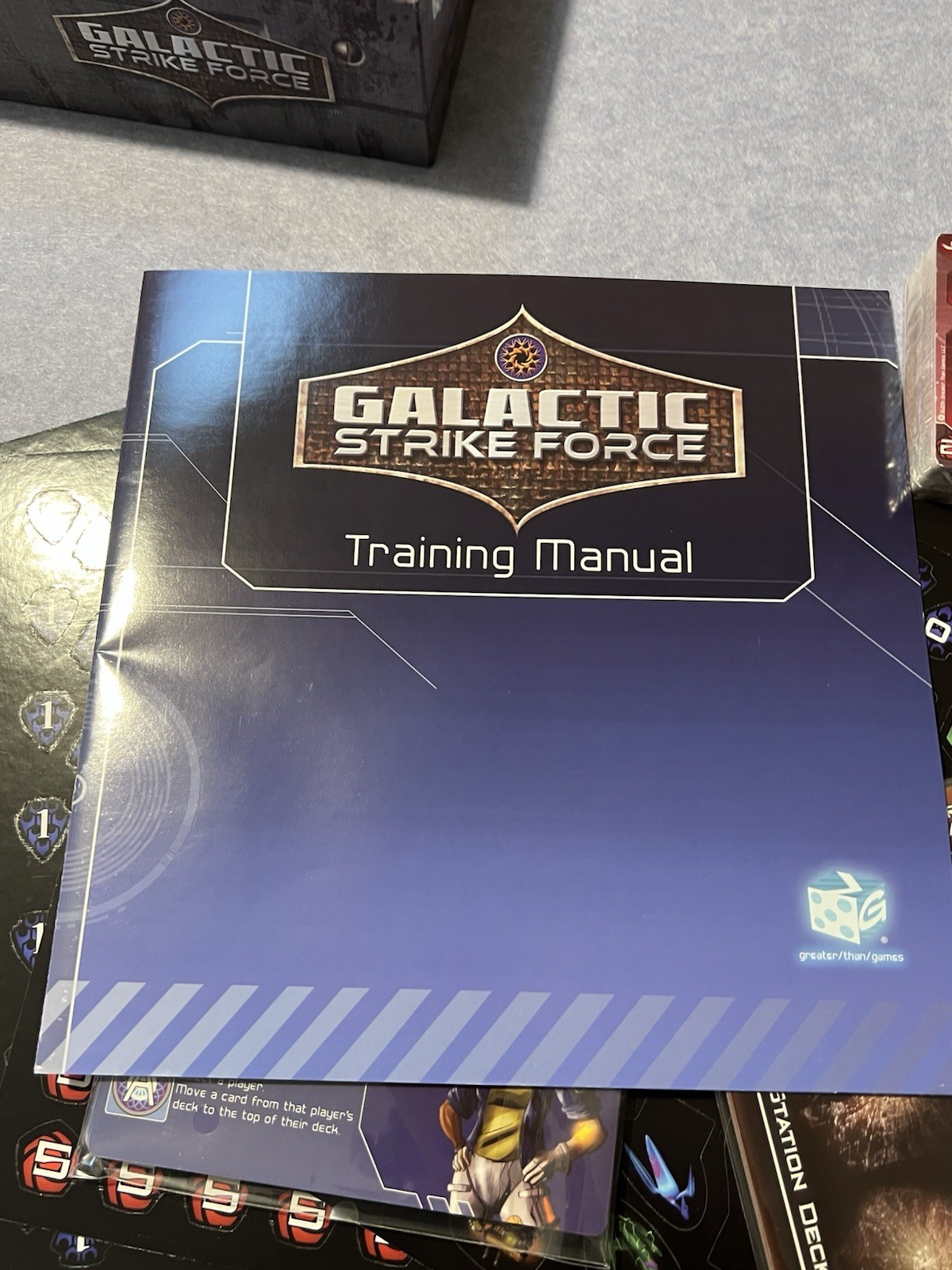 Galactic Strike Force board game by Greater than Games As New