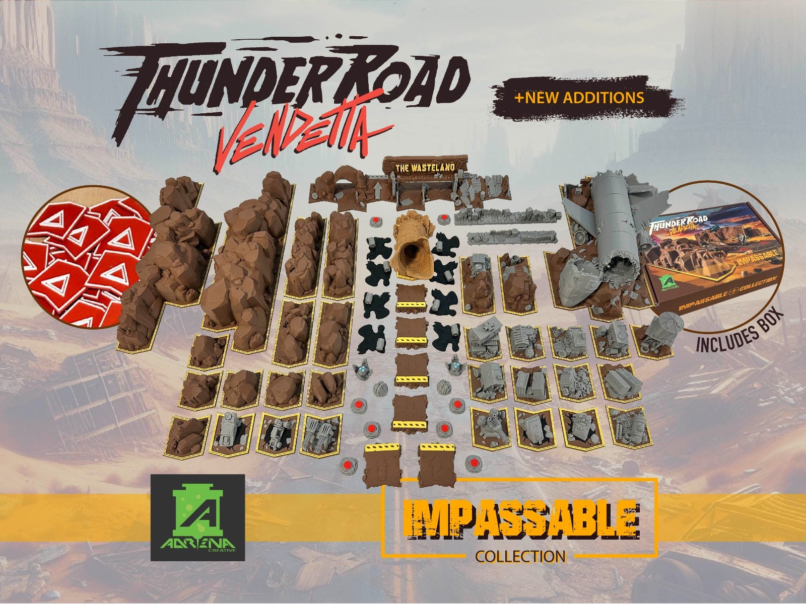 Thunder Road: Vendetta – Impassable Collection – Officially Licensed