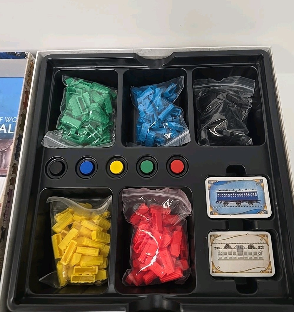 Days Of Wonder Ticket To Ride by Alan R. Moon Train Board Game 100% Complete