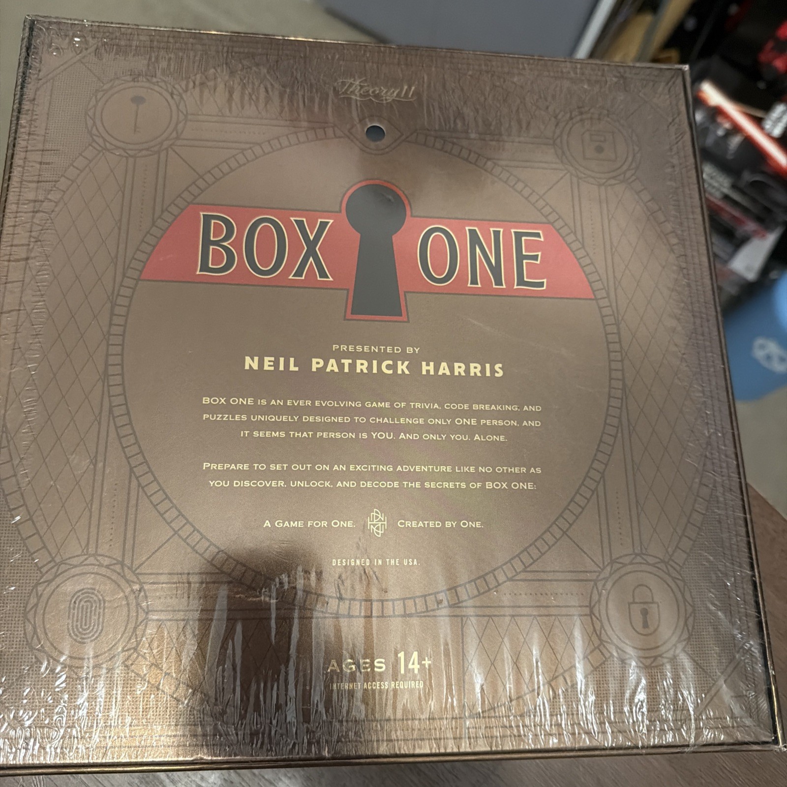 Box One Game Presented By Neil Patrick Harris & Theory 11 NEW