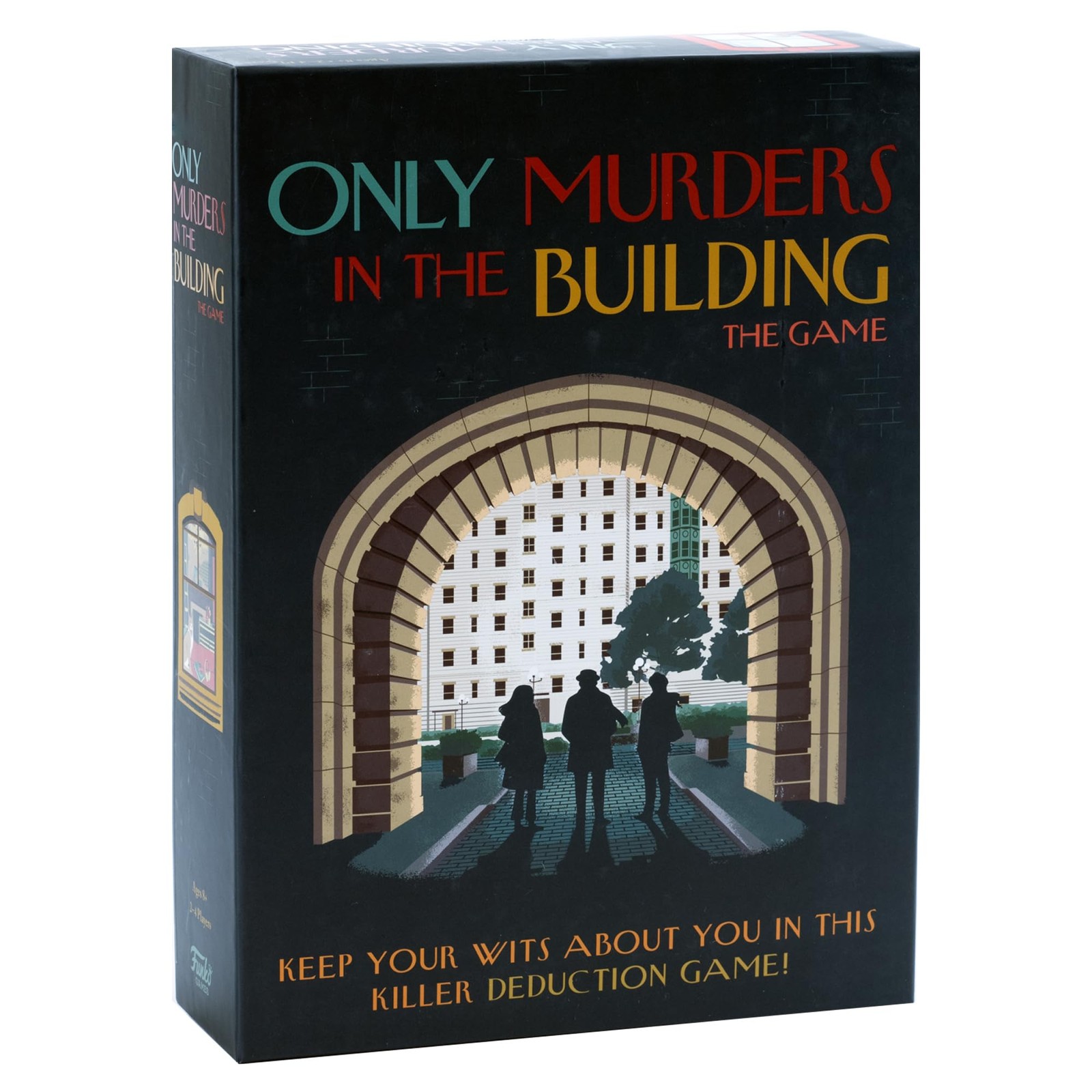 Only Murders in The Building Game 10.5 x 2 x 0.1 inches, Multicolor