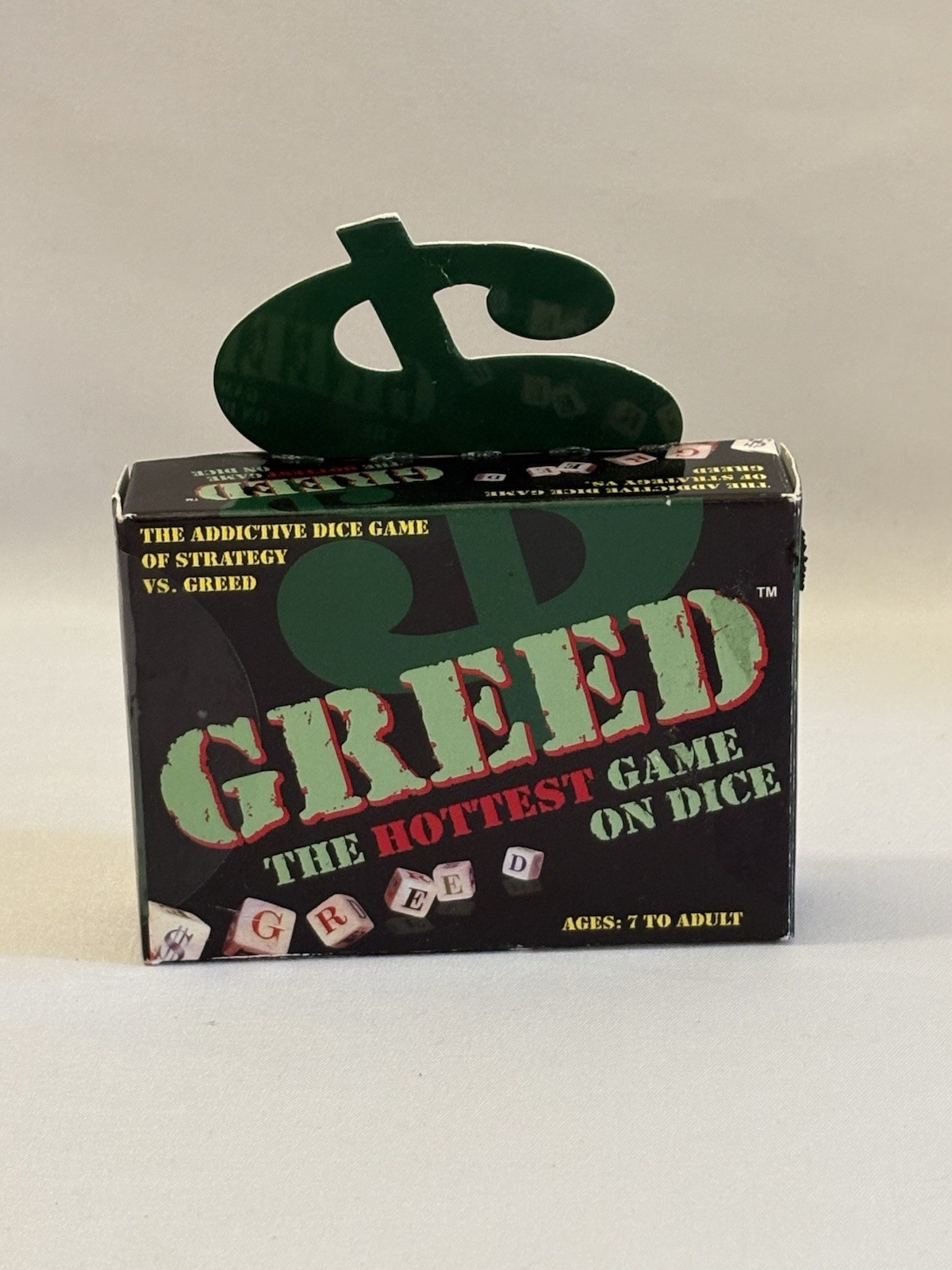 Greed-the hottest game on dice by TDC Games. Complete Except Pencil. Dice Game
