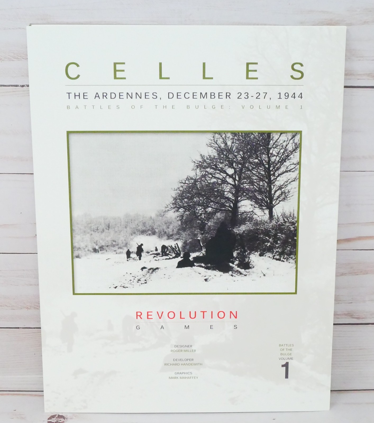 Revolution Games, Celles: Ardennes December 1944 Battle of the Bulge 1 Unpunched