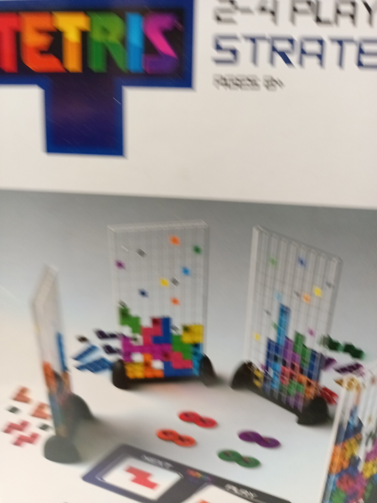 2021 Tetris 2-4 Player Strategy Game Classic Buffalo Games Complete