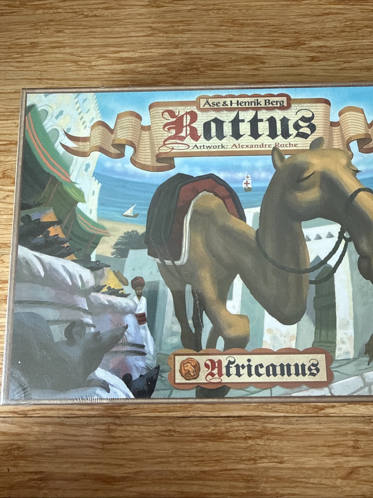 Z-Man Games – Rattus – Africanus Expansion – Black Death Board Game. New Sealed