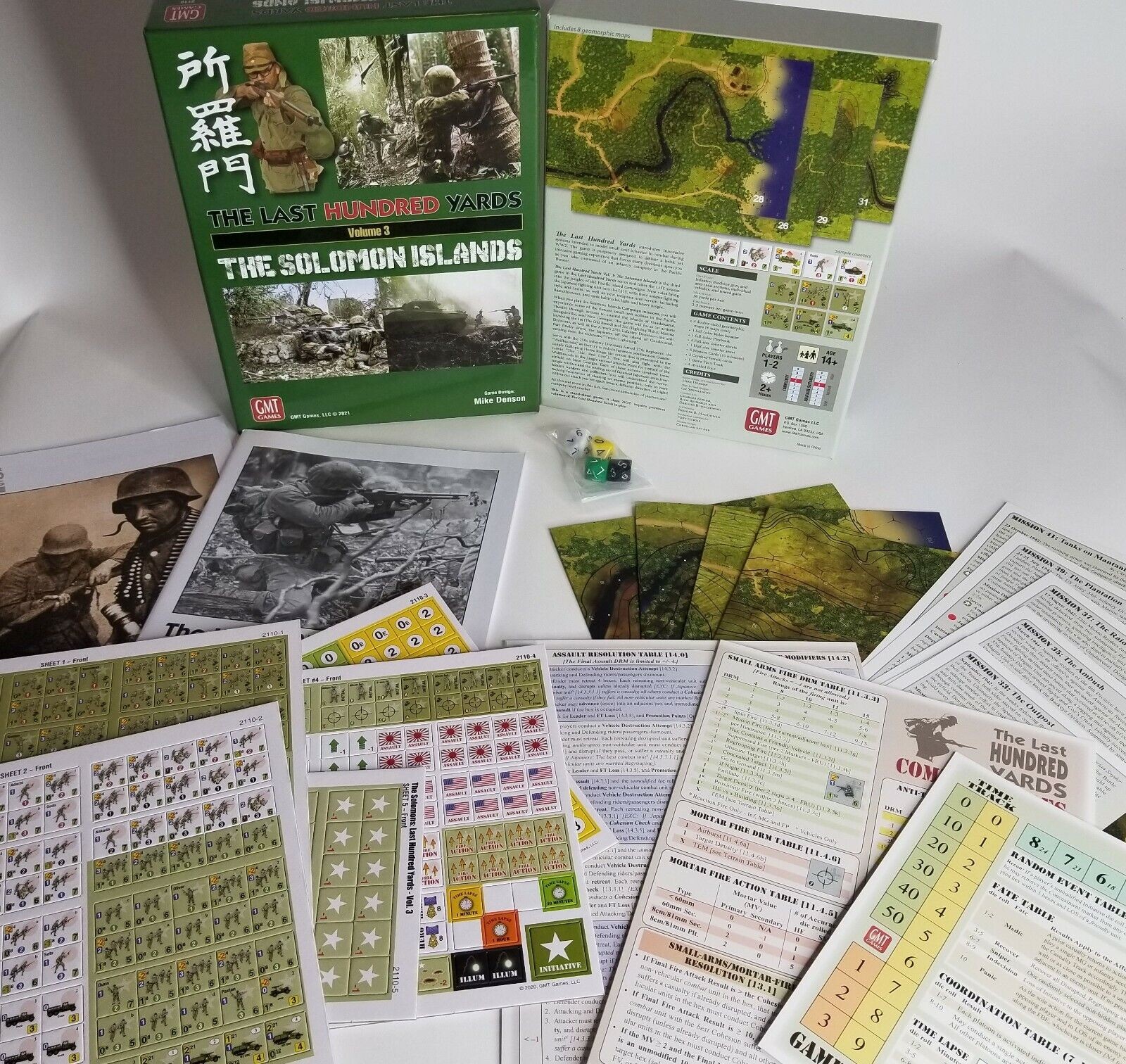 GMT Games The Last Hundred Yards Vol 3 The Solomon Islands SEALED