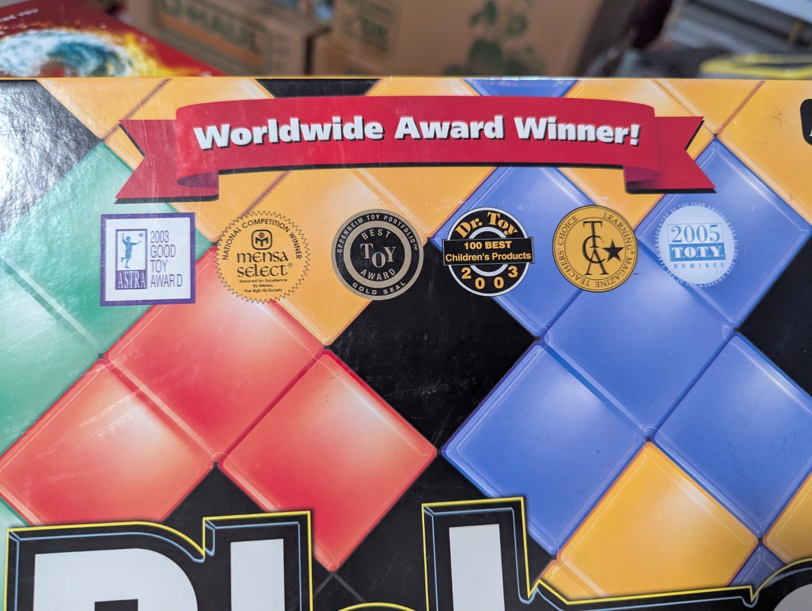 BLOKUS Board Game 100% COMPLETE 2005 VINTAGE MULTI AWARD WINNER Larger Board