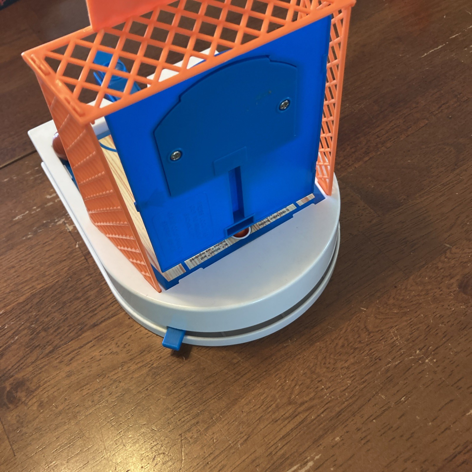 Vintage 1992 Hot Shot Basketball Milton Bradley Travel Game Motorized Game