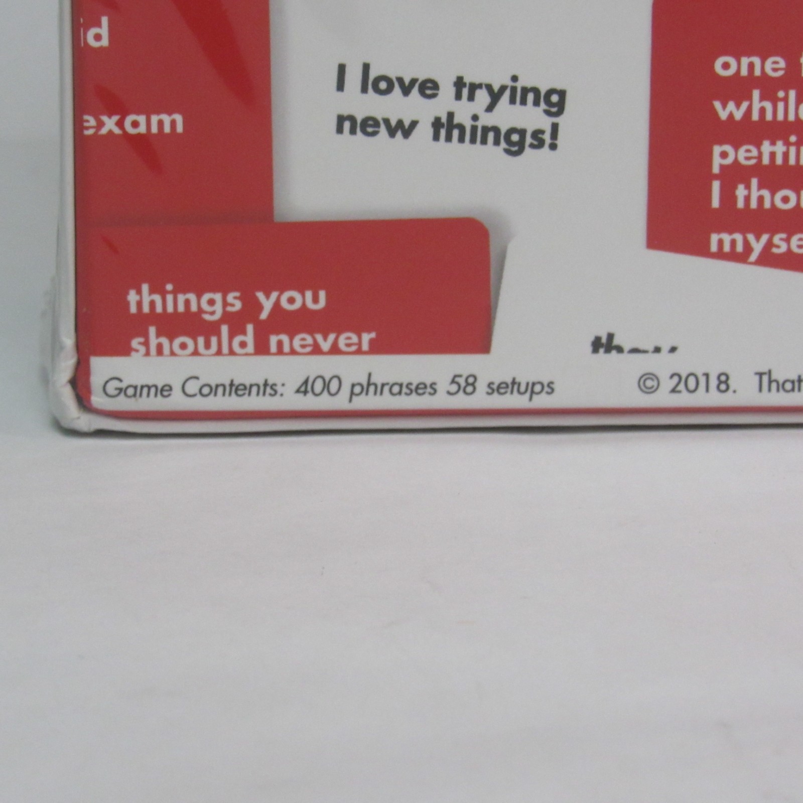 That’s What She Said Party Game Adult Card Game Sealed 17+ Funny Innuendo