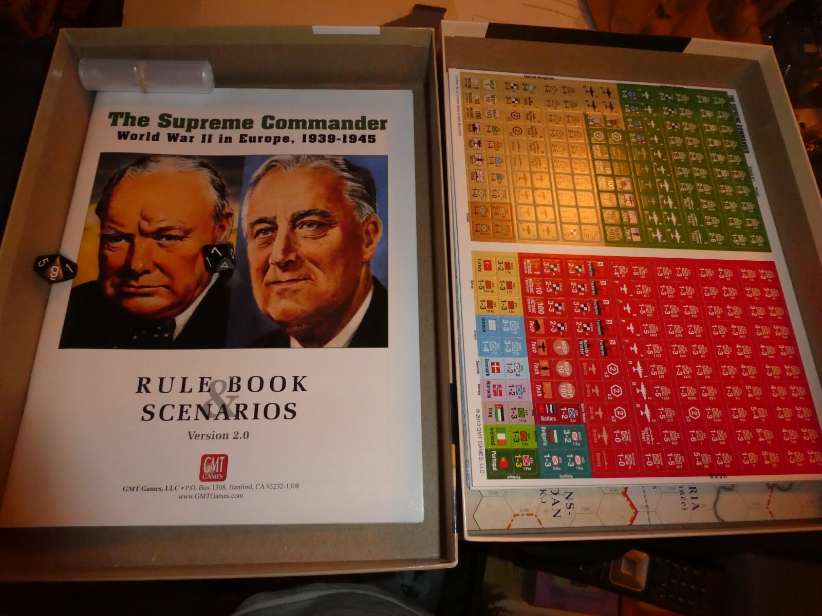 The Supreme Commander – GMT – New UNPUNCHED COMPLETE