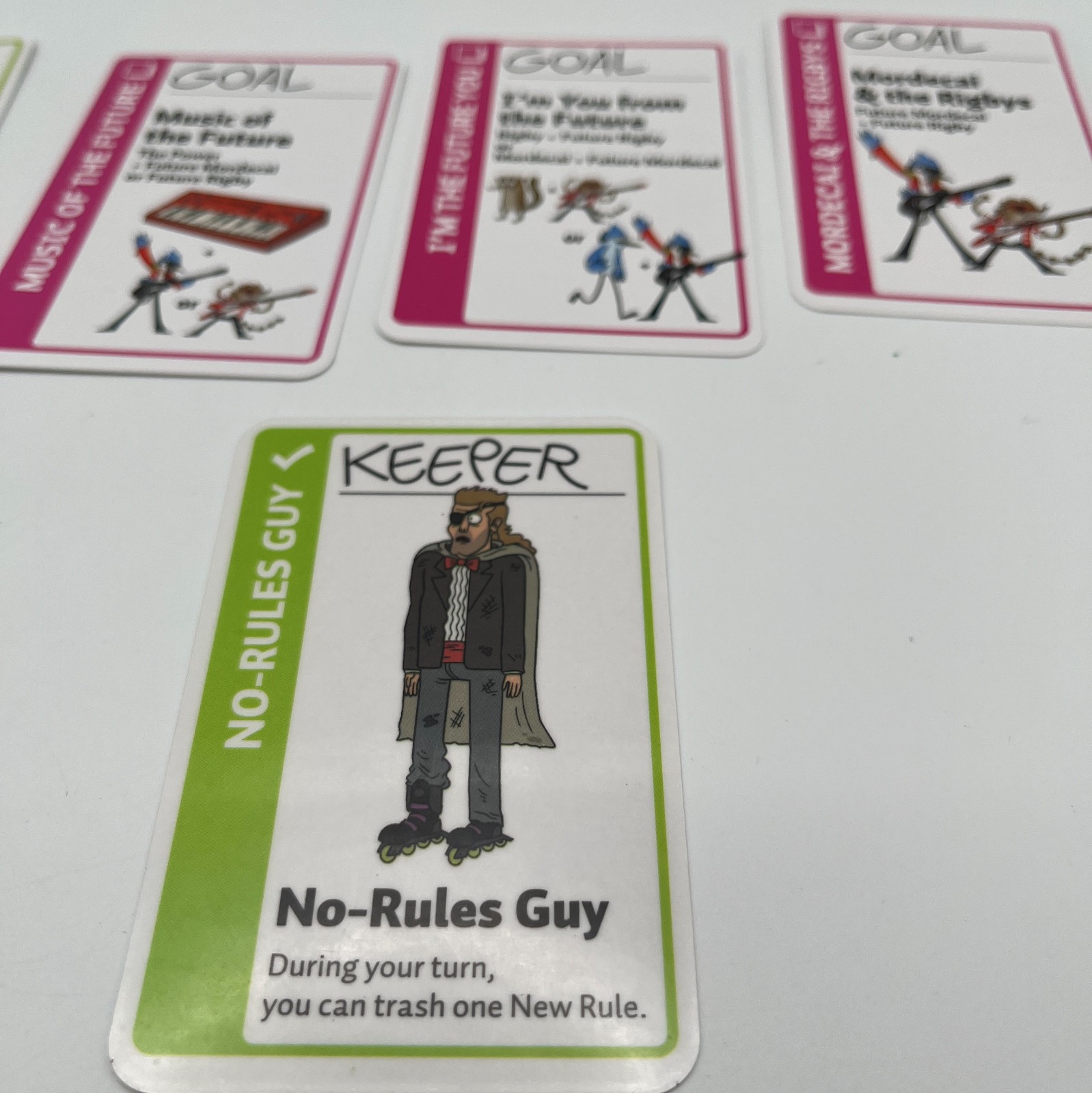 Regular Show Fluxx Card Game Looney Labs 2014 Cartoon Network incl 8 extras READ