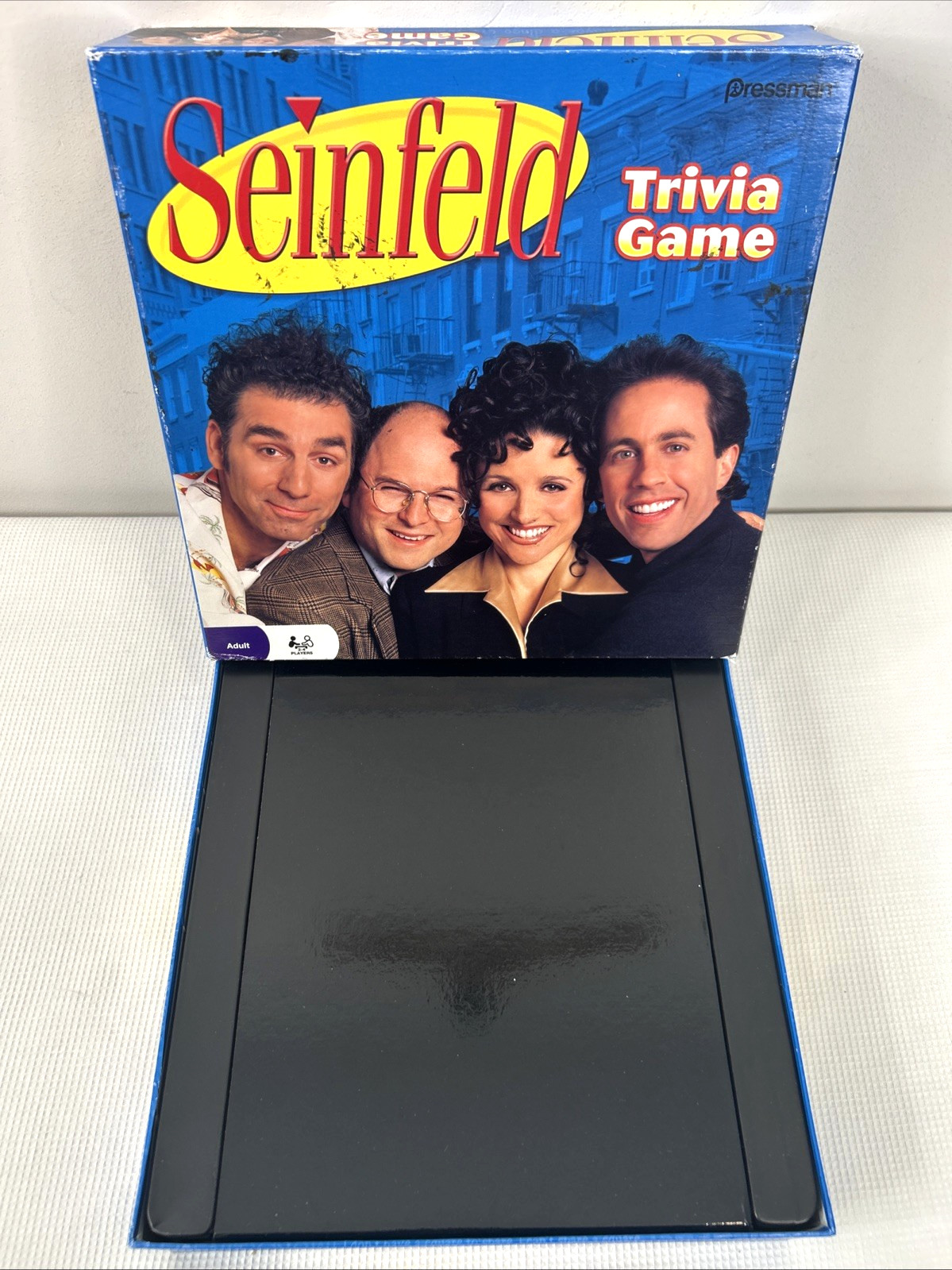 Seinfeld Trivia Board Game 2009 Pressman Board Game 2–4 Players NEW Open Box