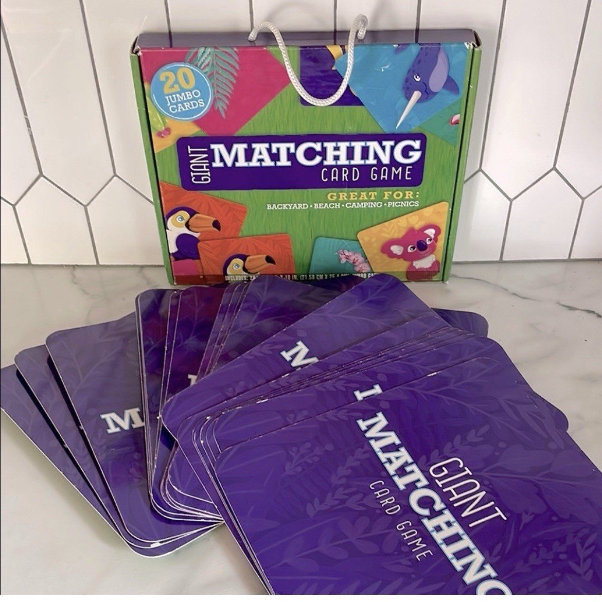 Aldi Giant Matching Card Game