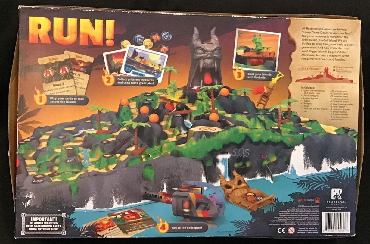 Fireball Island ~ The Curse of Vul-Kar with Treasure Trove Expansion ~ OEJ