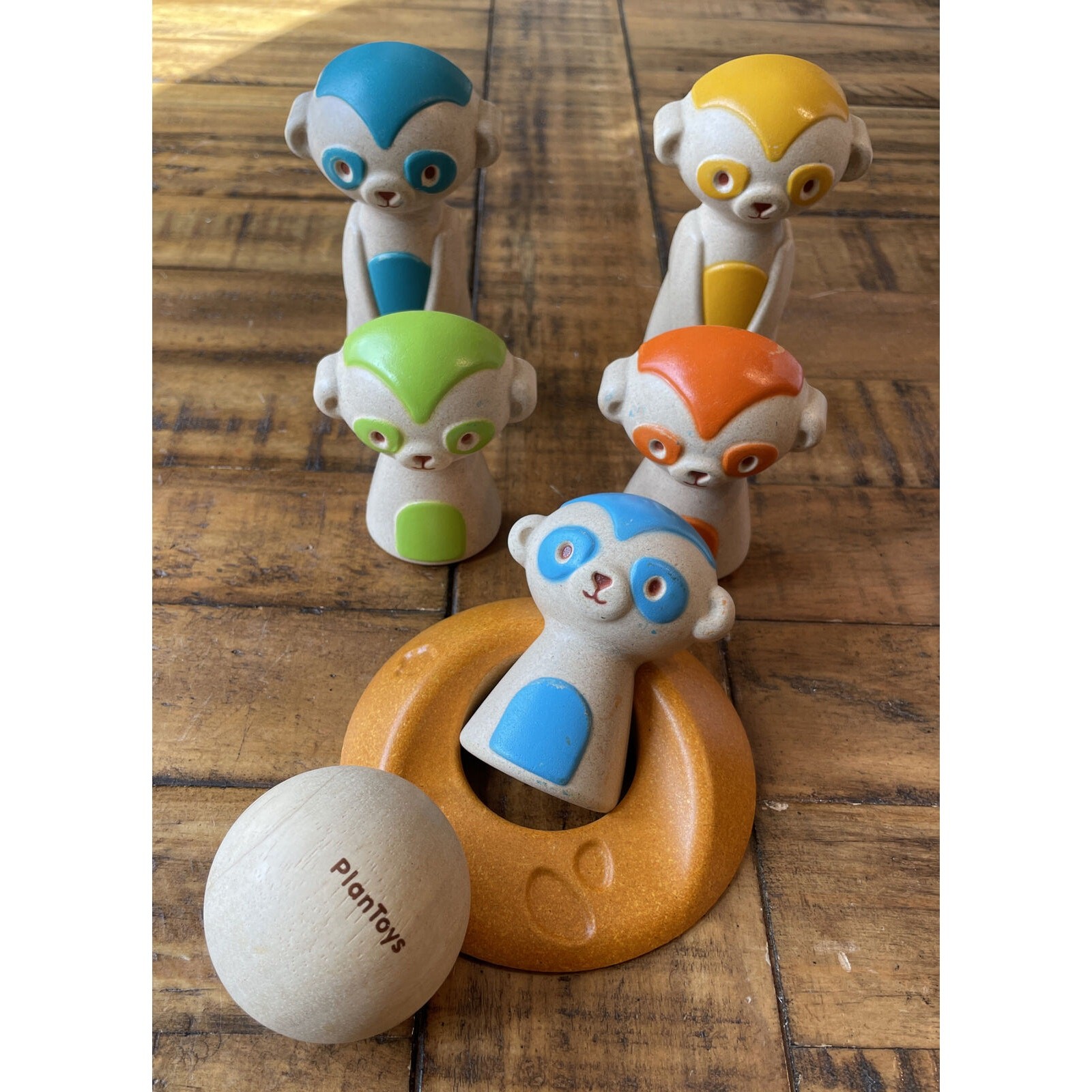 Plan Toys Meerkat Bowling – Ages 3+ | 1-4 players