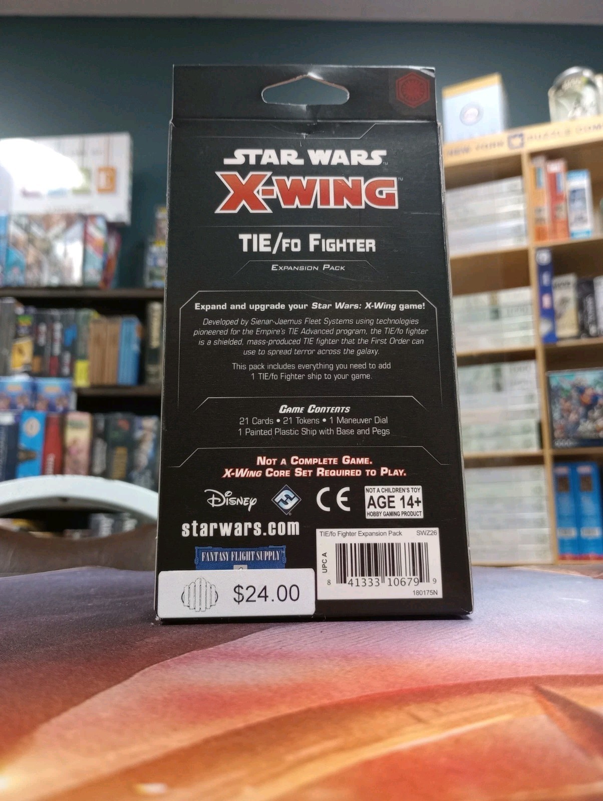 Star Wars TIE/FO Fighter 2nd Edition Expansion X-Wing Miniatures Game FFG SWZ26