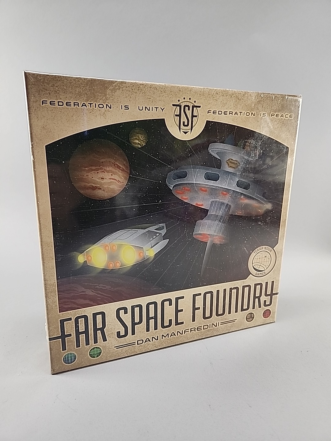 Sealed Far Space Foundry Board Game, Kickstarter Exclusives, Perfect Condition