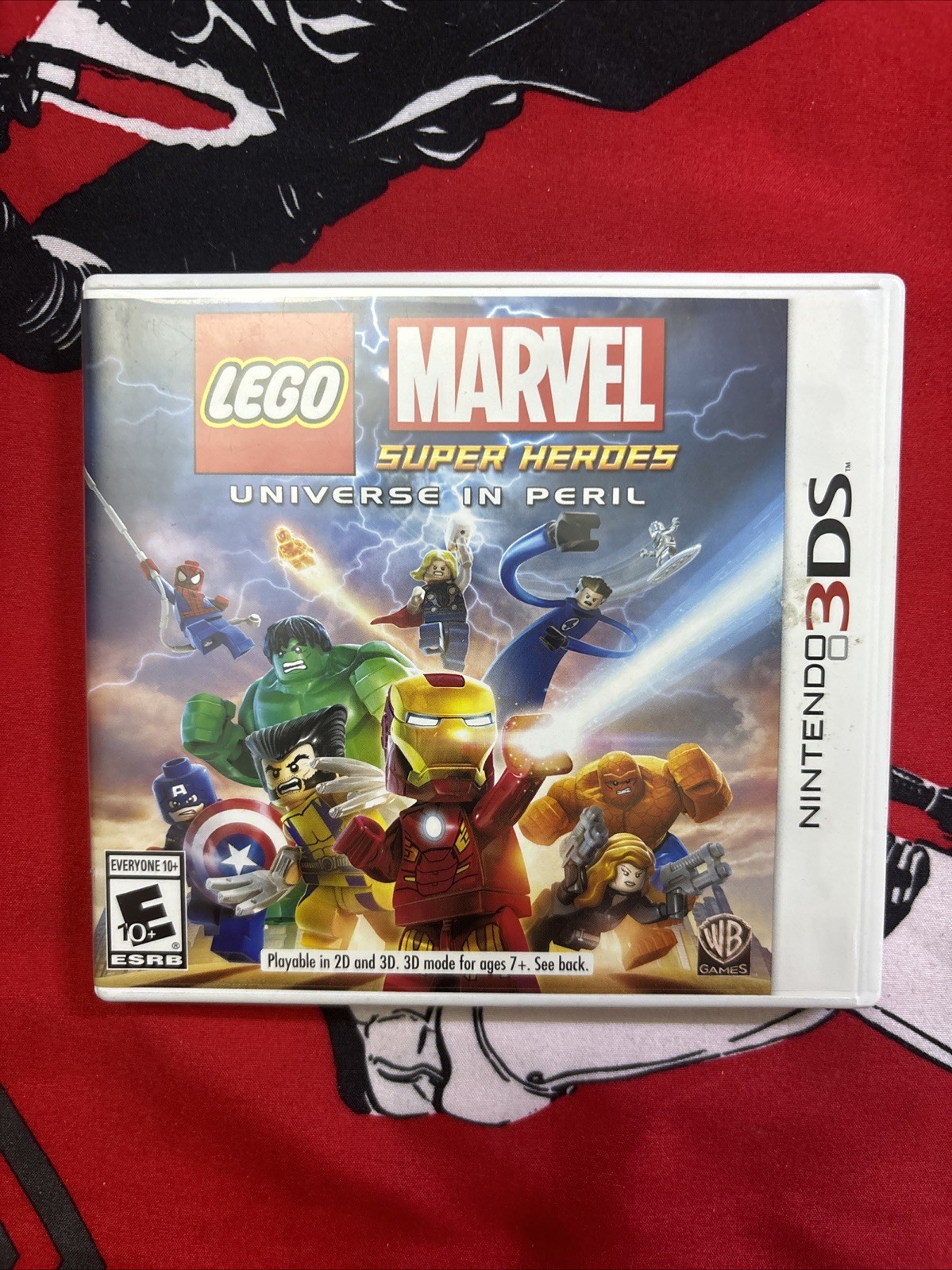 Marvel Super Heroes Universe In Peril (Nintendo 3DS Replacement Game Case Only))