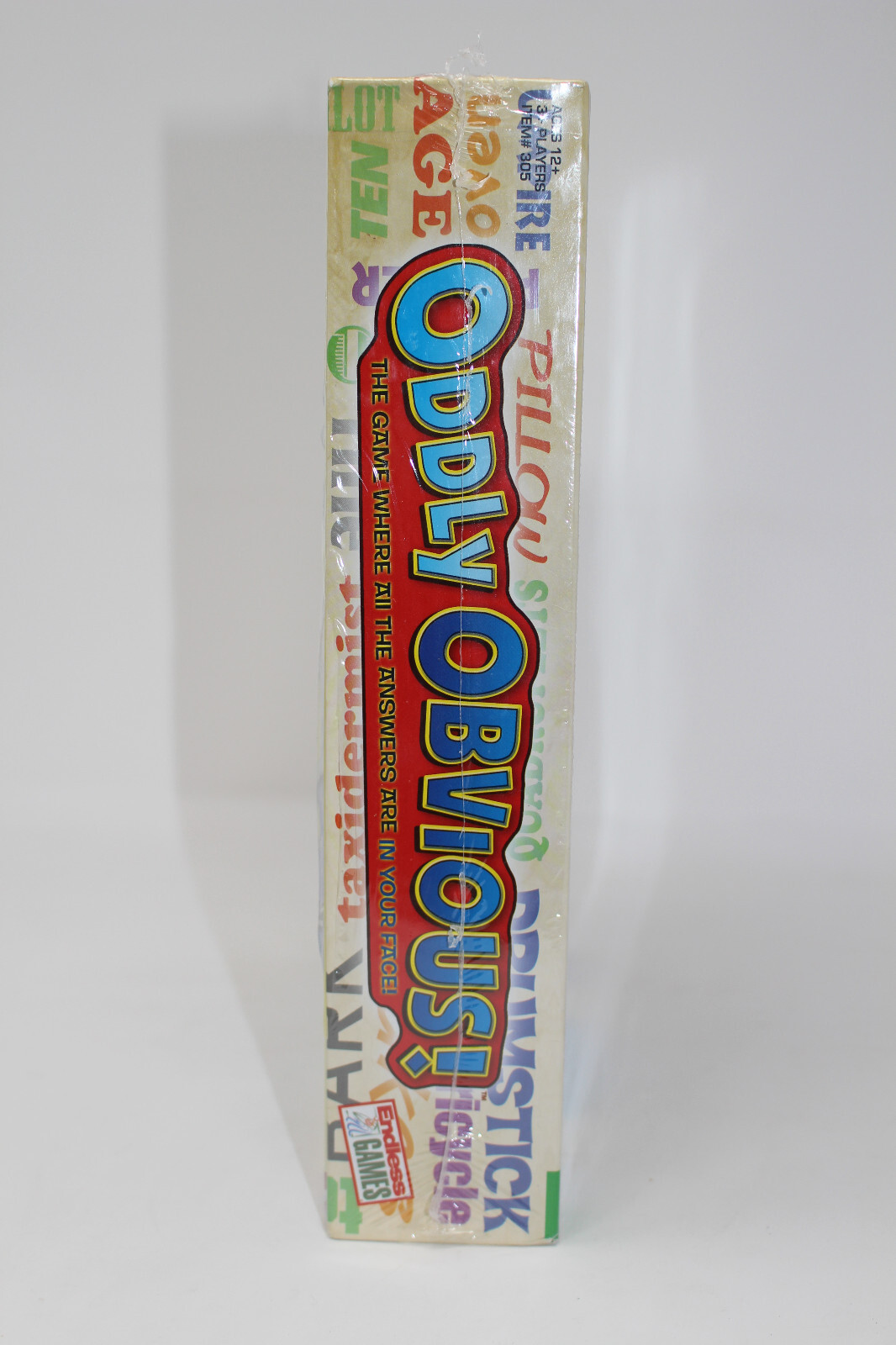 Oddly Obvious! Endless Games Sealed NEW Family Game Night Answers R in Your Face