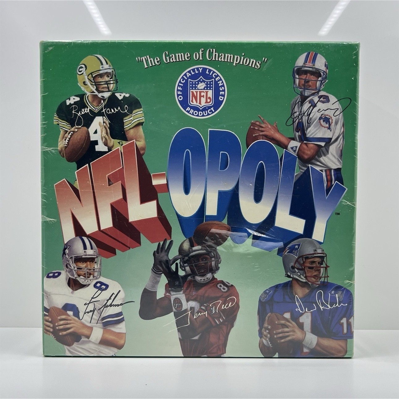 NFL-Opoly Officially Licensed Board Game 1994 Sealed with tears in wrapping
