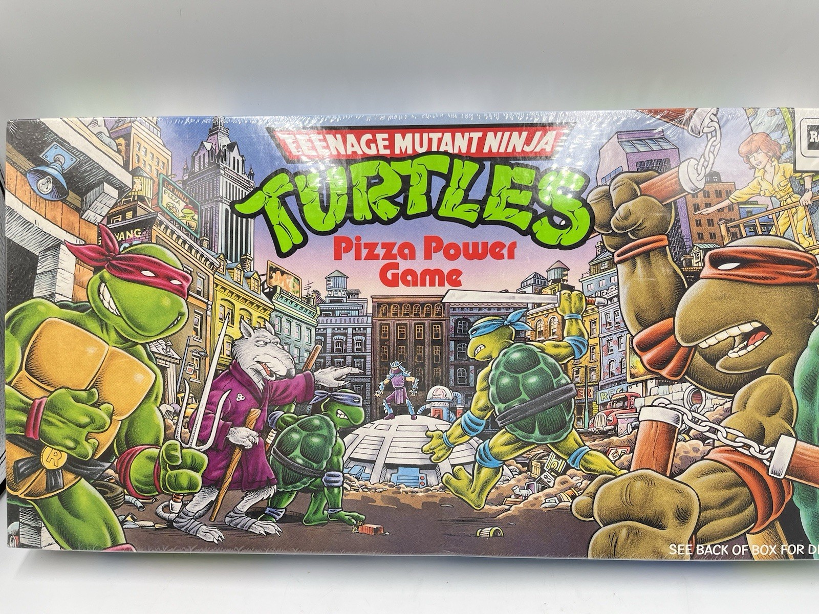 1987 TMNT Teenage Mutant Ninja Turtles Pizza Power Board – SEALED MINT Condition