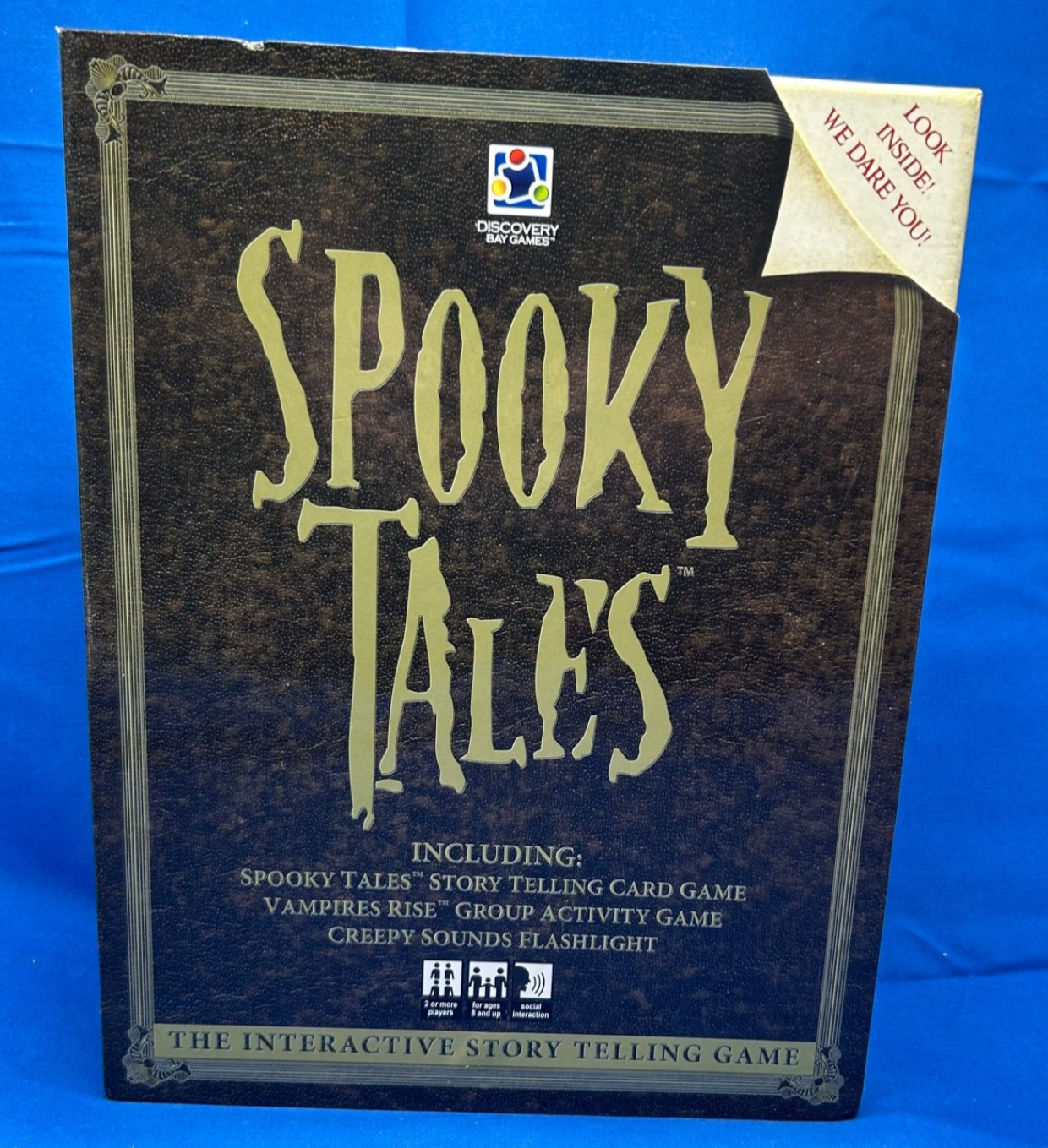 Spooky Tales interactive storytelling card game, complete and lots of fun