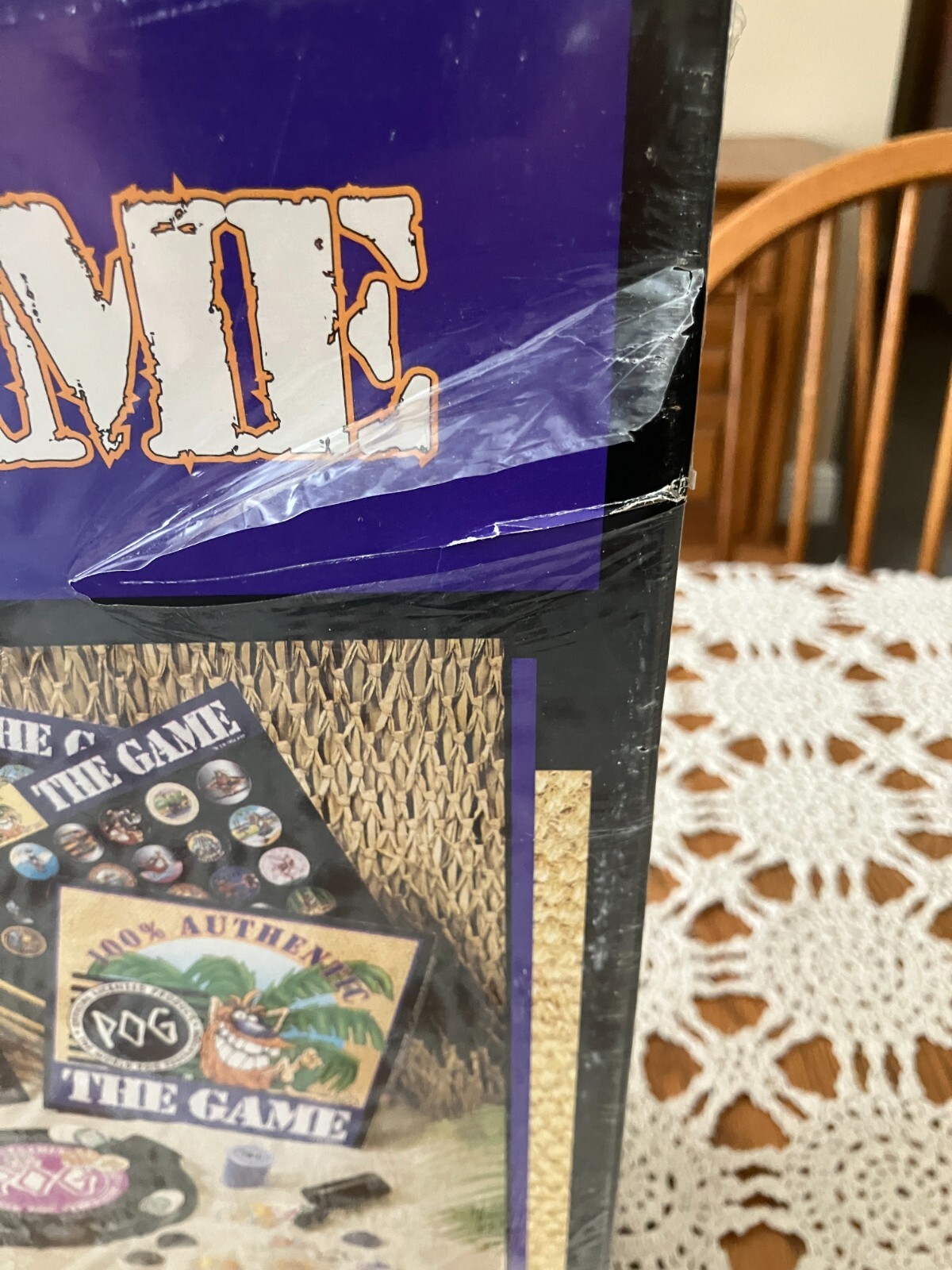 NOS Vintage 1994 MB World Pog Federation – Pog The Game 4501