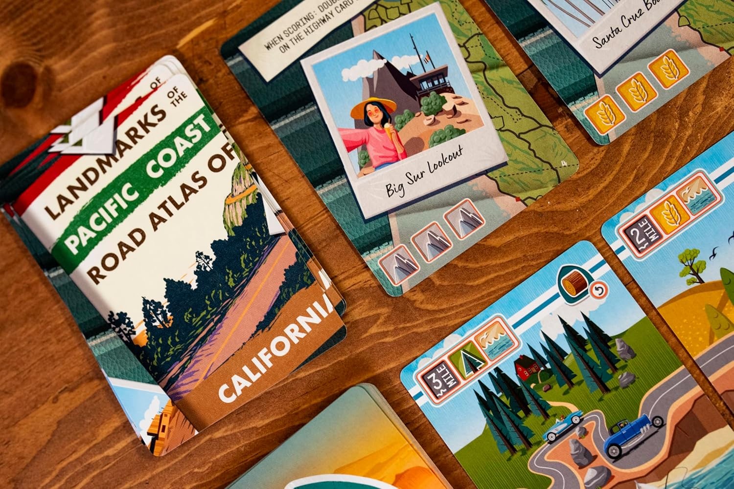 Big Sur + Landmarks Promo Cards by 25th Century Games – SEALED