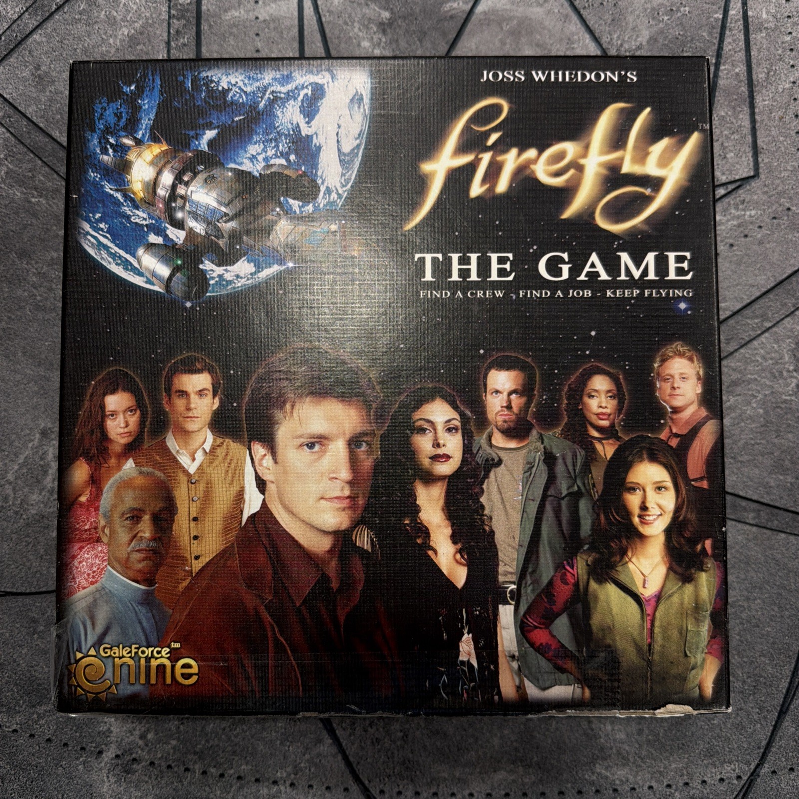 Firefly The Game Gale Force Nine Board Game GF9 Joss Whedon Complete W/Dinosaur