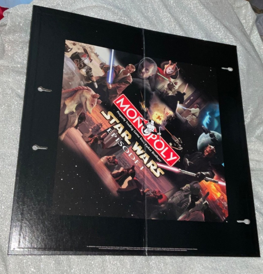 Monopoly Star Wars Episode 1 Collectors Edition Board Game 100% Complete See Pic