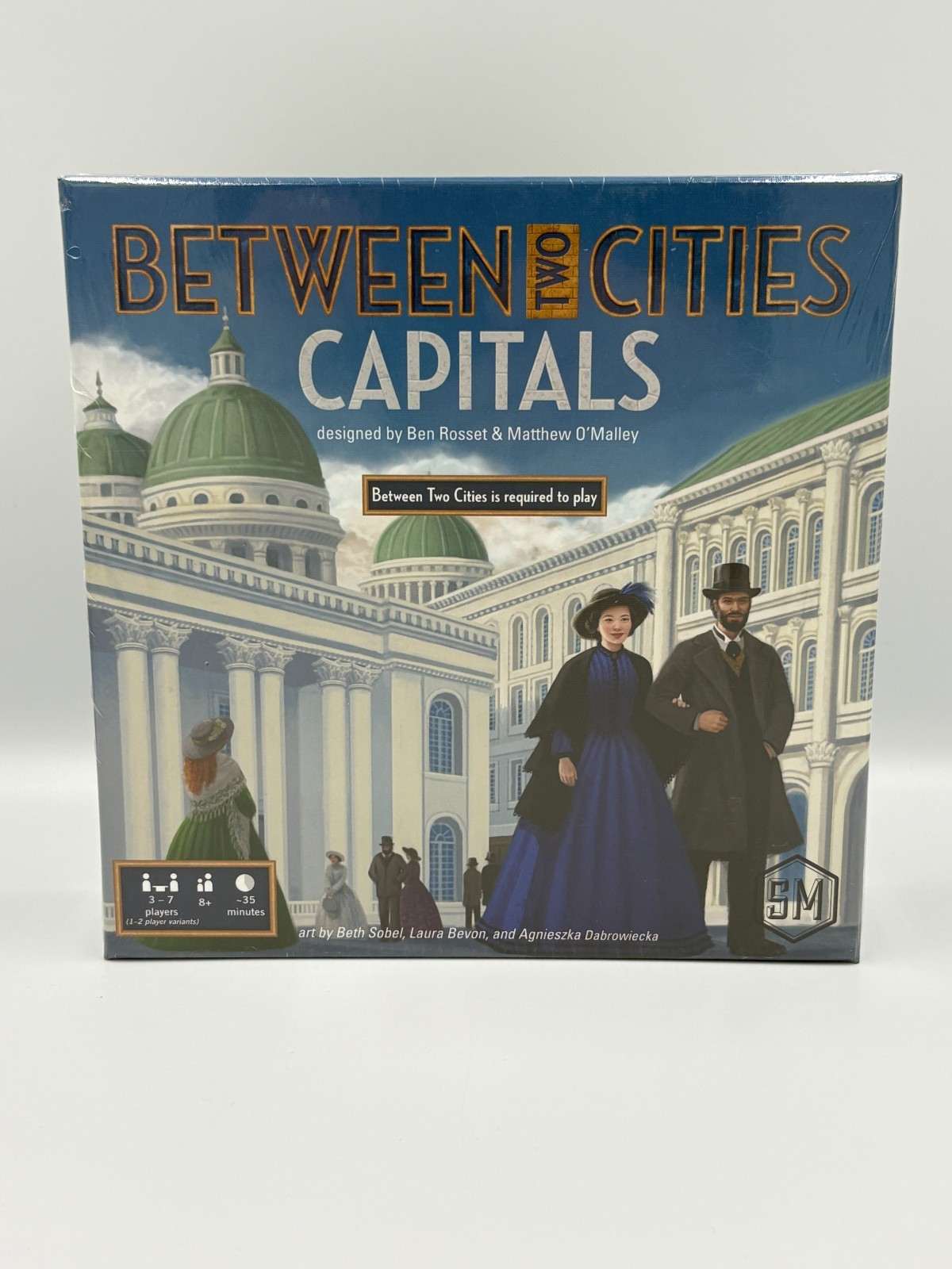 OOP LE NEW SEALED Stonemaier Games- Between Two Cities: Capitals Expansion Set