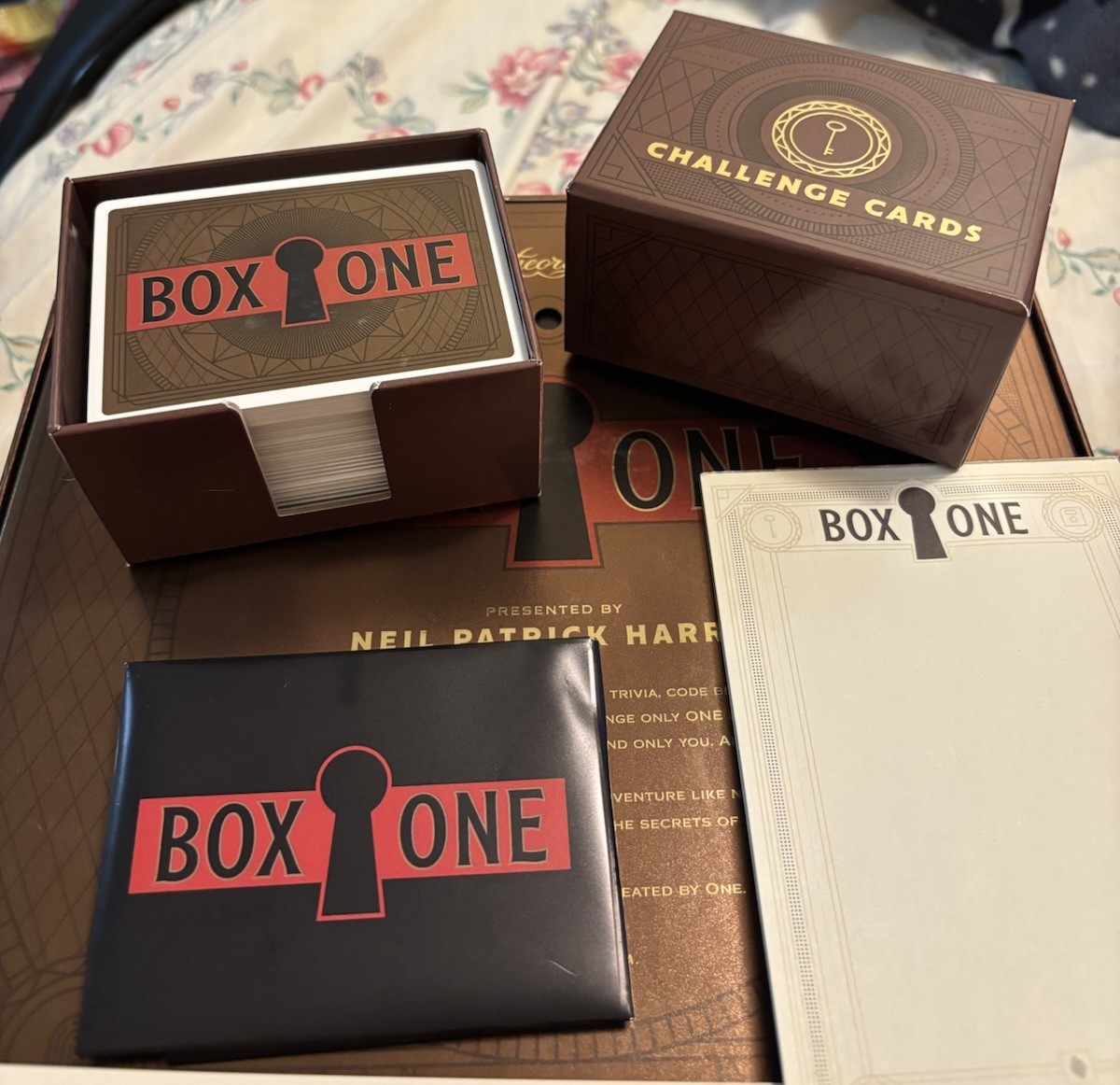 Theory11 Box One Trivia Game Challenge Cards Internet Access Required Ages 14+