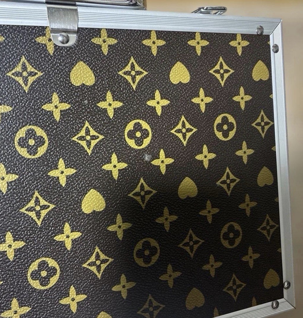 Louis Vuitton pattern Mahjong Tiles Set Sega rare limited Japan