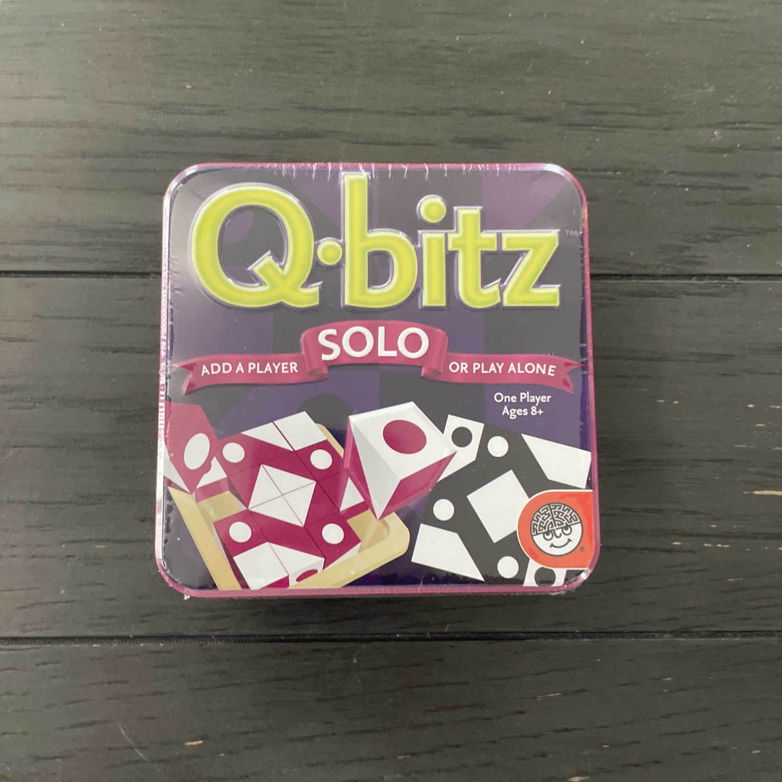 Q-bitz Solo Magenta Edition Tin Puzzle Game Mindware New Sealed 2012