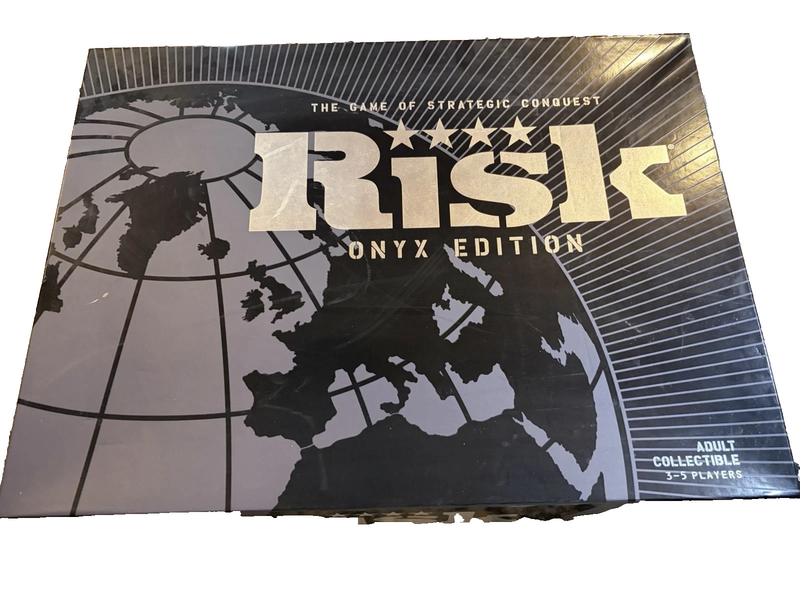 Parker Brothers Hasbro Barnes Noble Exclusive 2009 Risk Onyx Edition Board Game