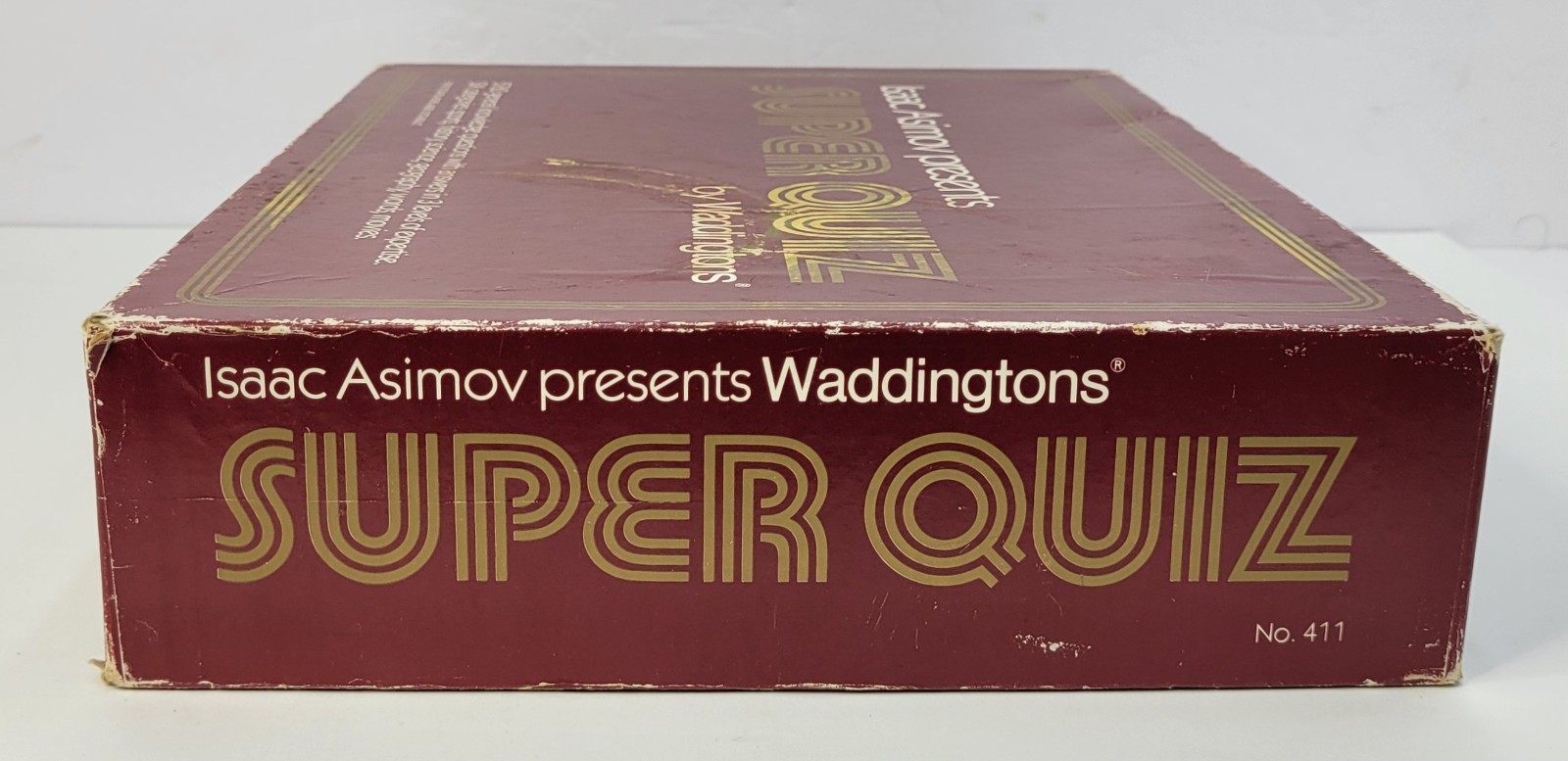 Isaac Asimov Presents SUPER QUIZ Board Game Waddington Complete 1982 1st Edition