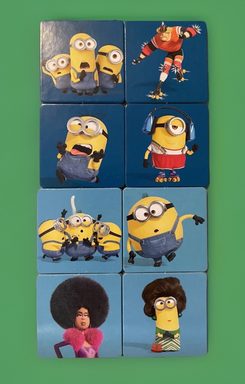 Minions Rise of Gru Matching Game Wonder Forge Kids Memory Match Pairs Game