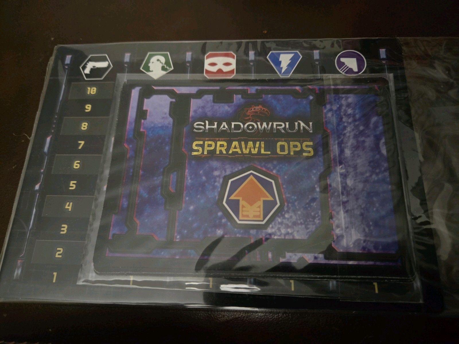 Shadowrun Sprawl Ops Board Game Final Missions And Tracker Brand New Unopened