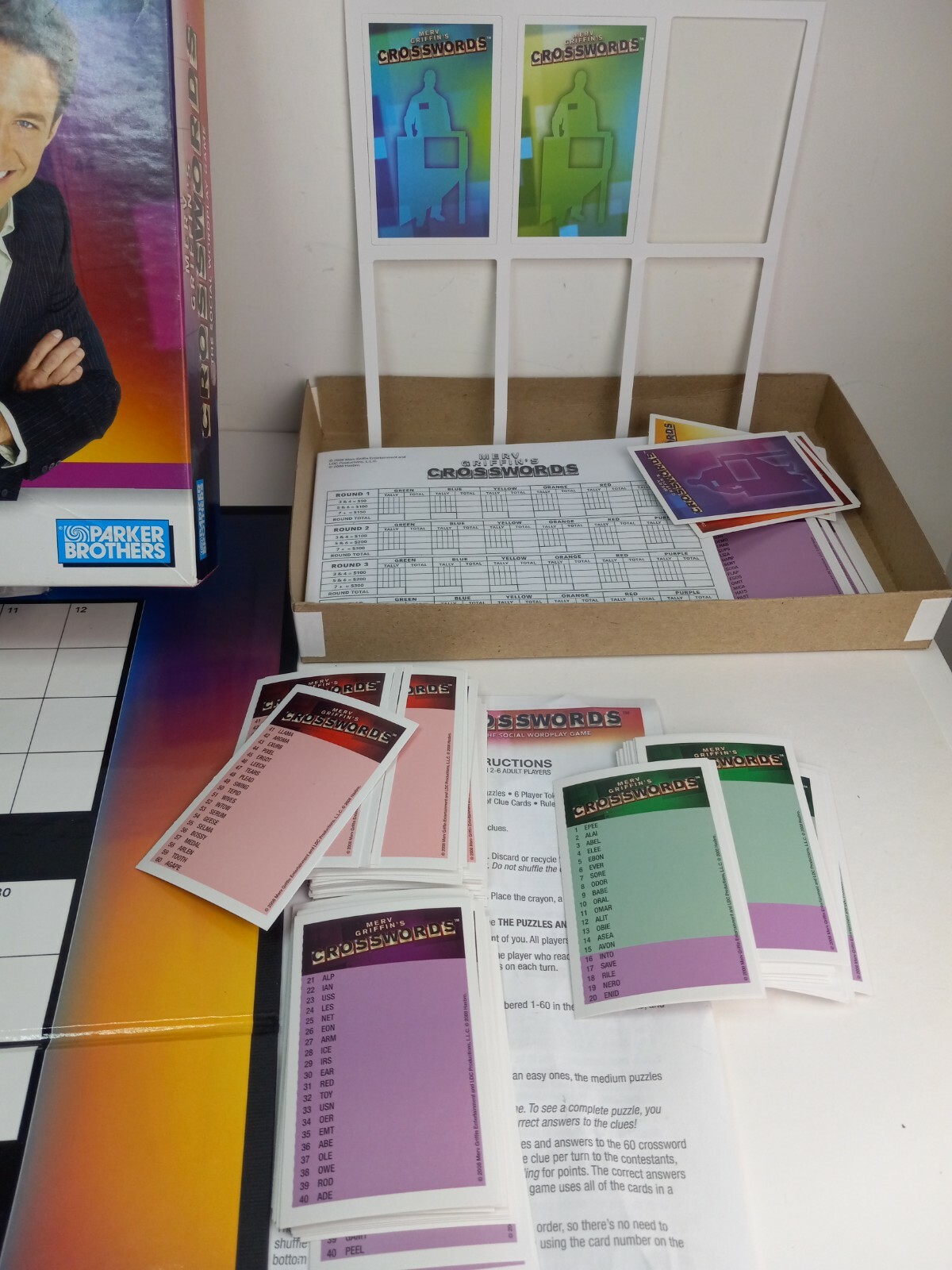 Merv Griffin’s Crossword “The Social Wordplay Game” (2008 PB) 2-6 Player Age 12+
