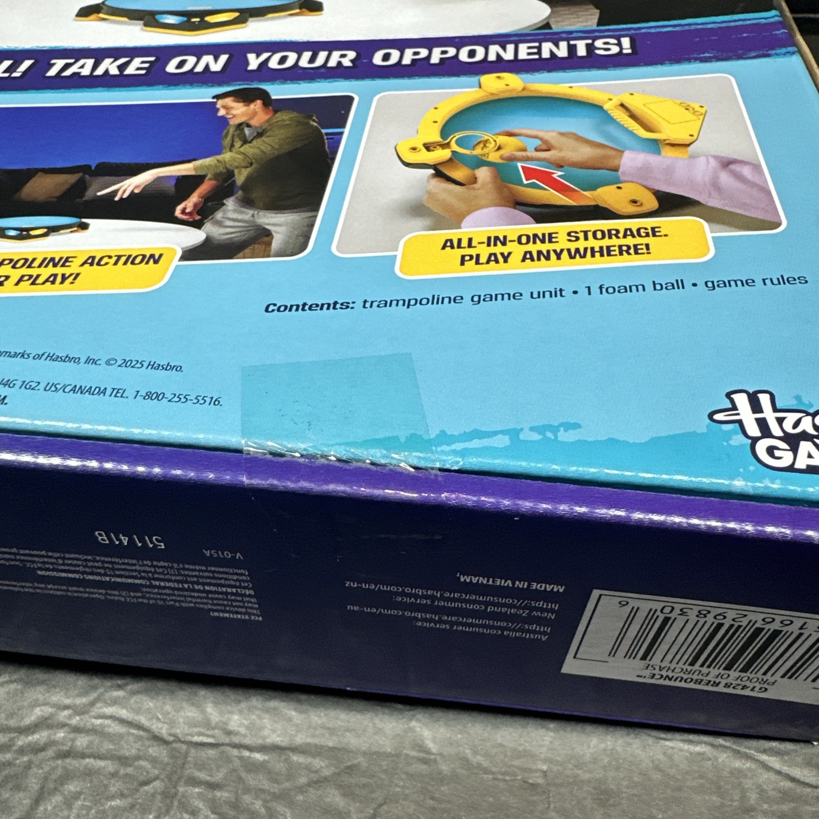 Hasbro Games Rebounce Game Indoor and Outdoor Electronic Action Game