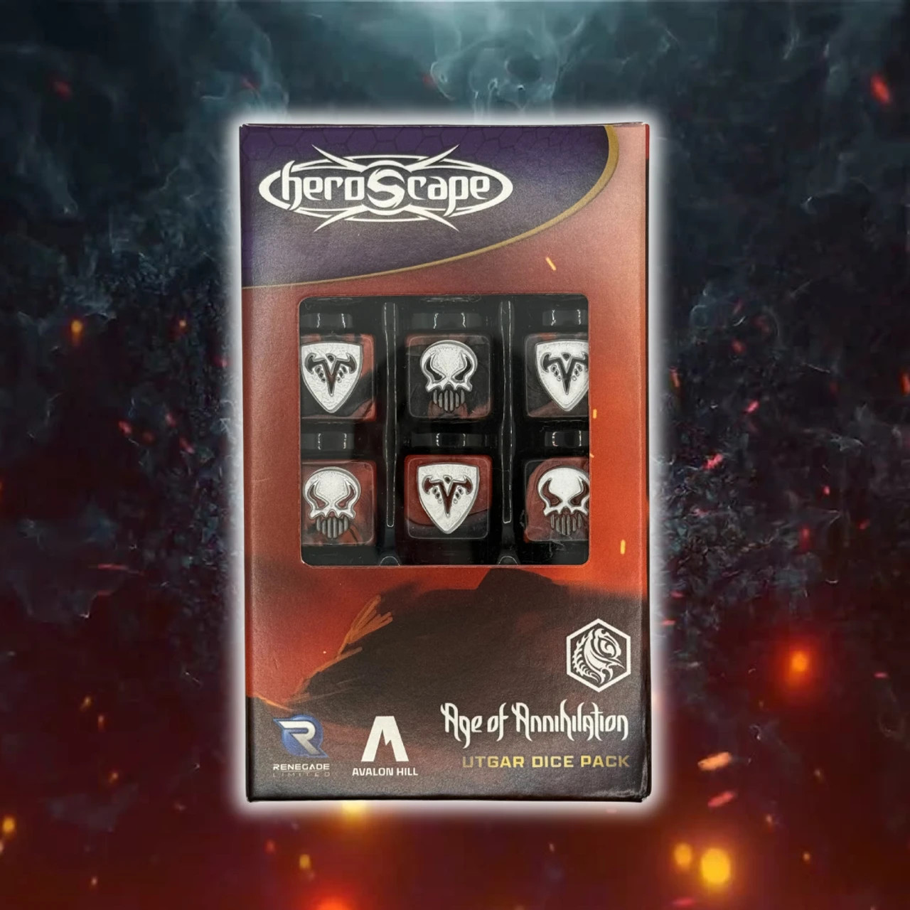 Heroscape: Age of Annihilation Utgar Dice Pack Renegade Games New Free Ship USA