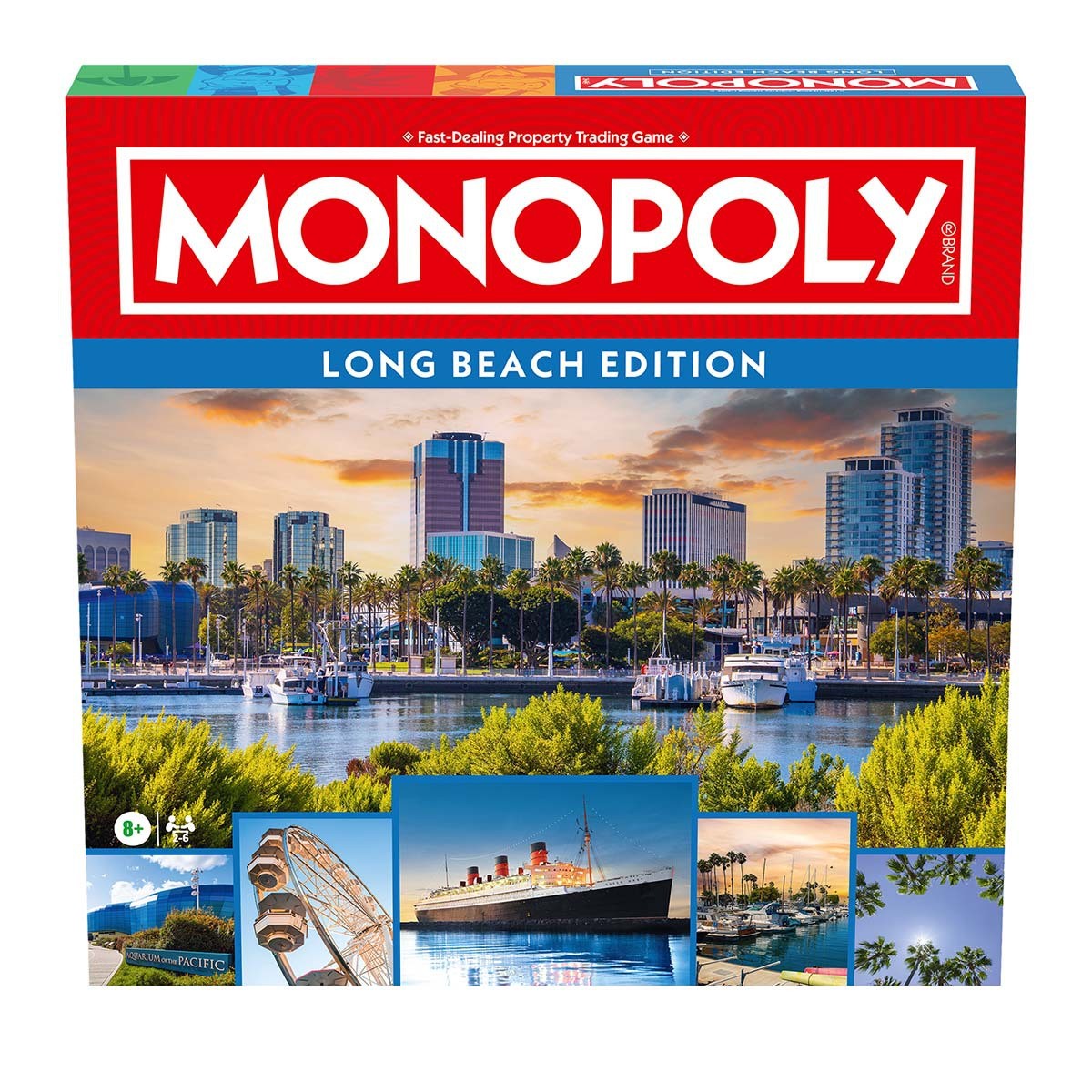Long Beach, California Monopoly Board Game | New & Sealed – Family Game Night
