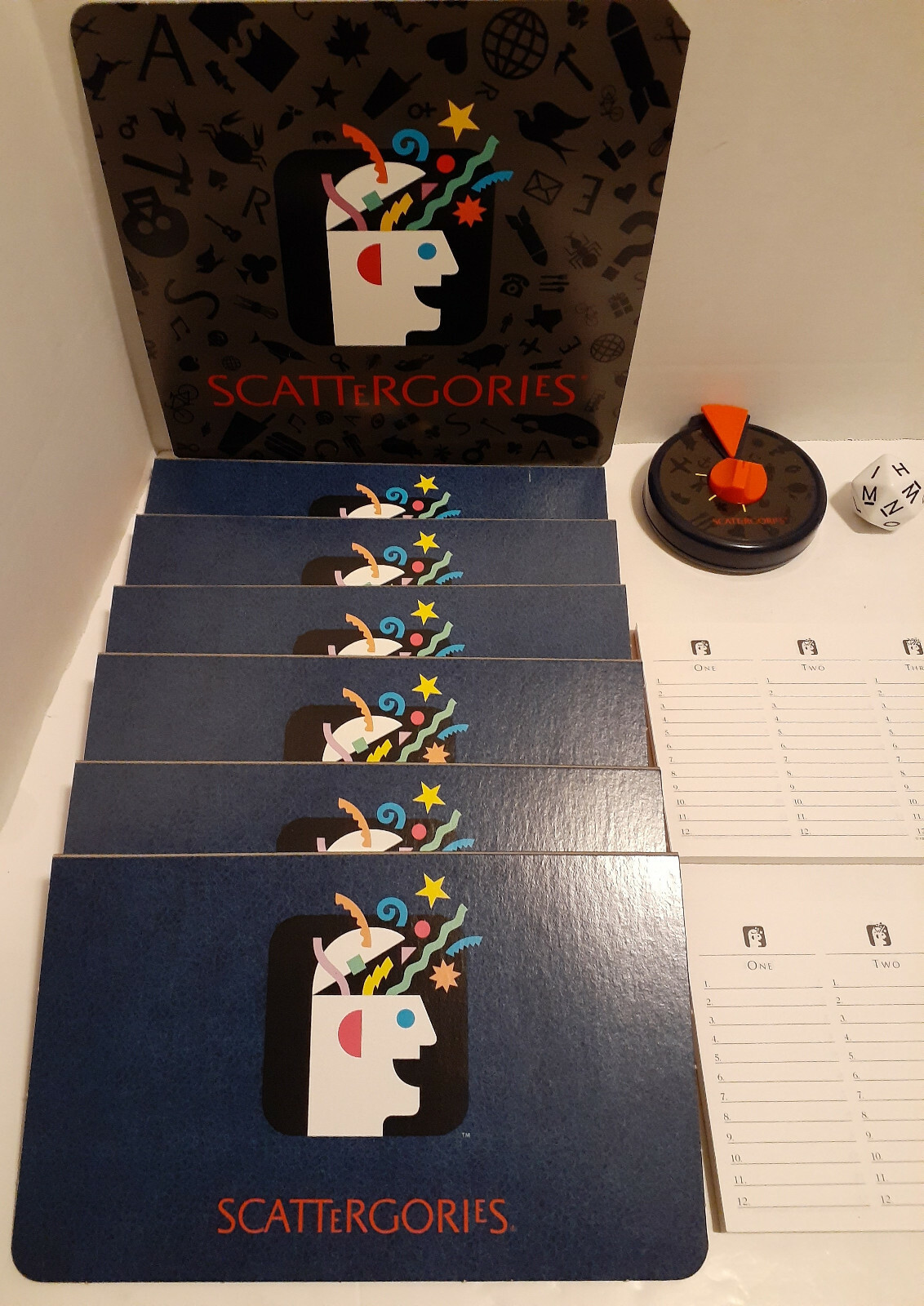 The Game Of Scattergories 1999 Edition Hasbro Complete