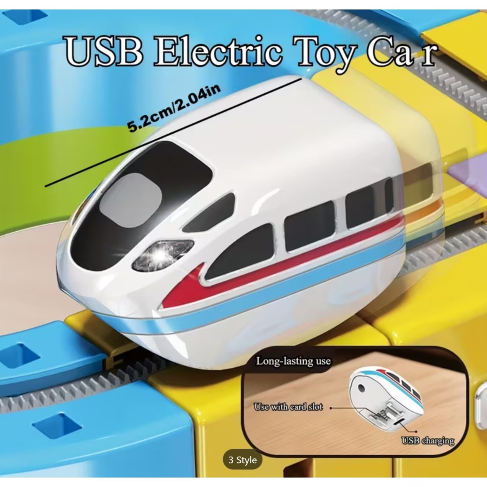 Magnetic DIY Versatile Train Car Set: For Kids 3+ Years Old