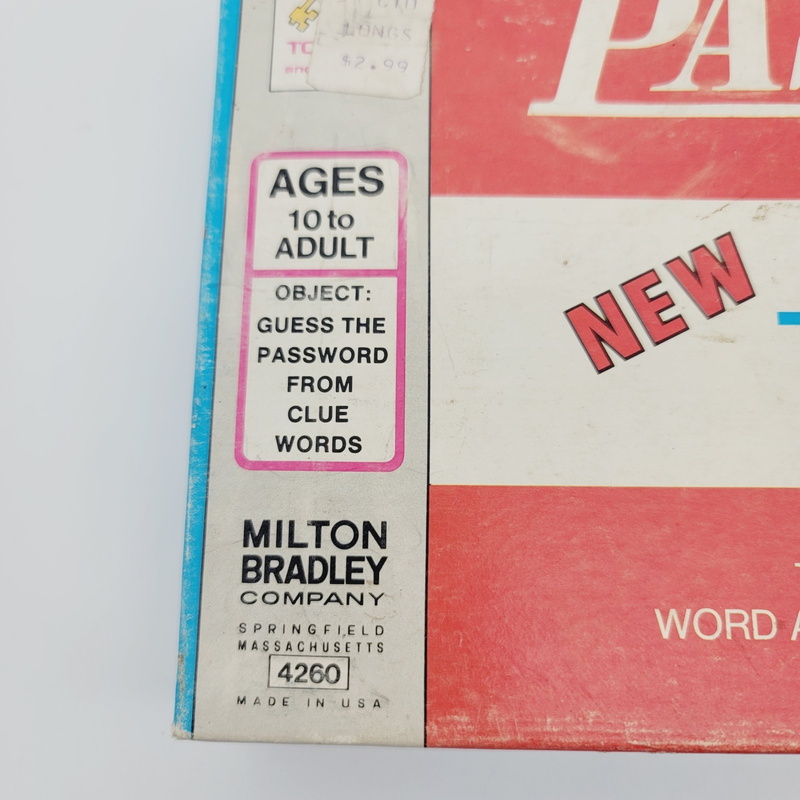 Password Game 1962 Twelfth Edition Milton Bradley Company 4260 Clue Vintage