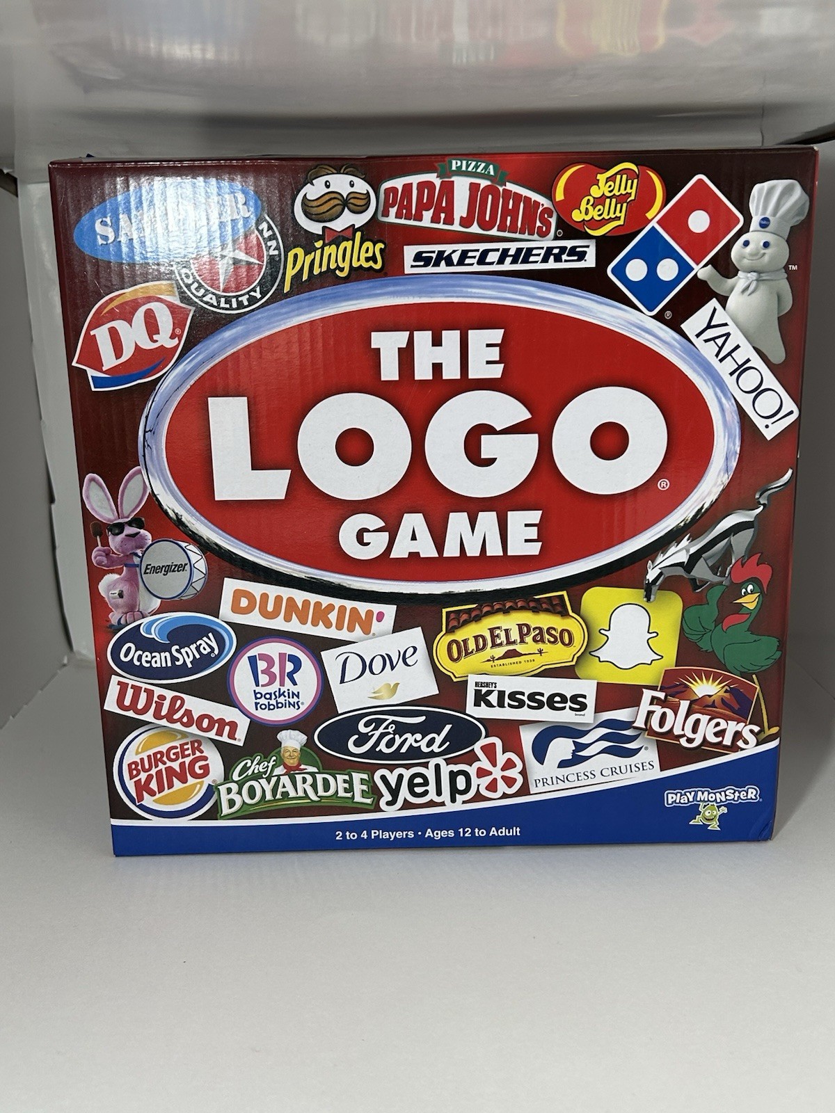 The Logo Board Game ~ 2 to 4 Players ~ Ages 12 to Adult ~ Family Game Night 100%