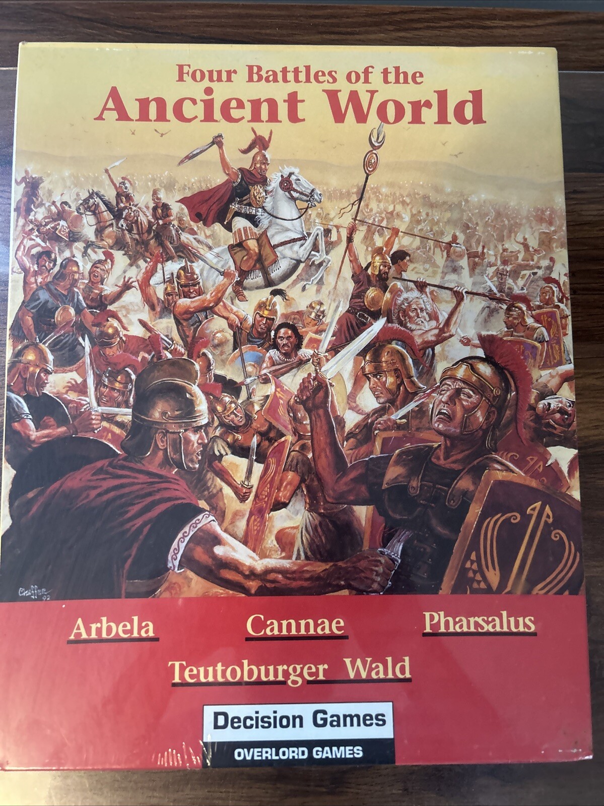 Four Battles of the Ancient World – Decision Overlord Games wargame New & Sealed