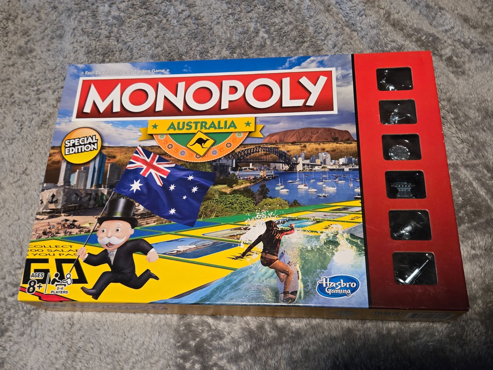 Monopoly Australia Special Edition Board Game Hasbro 2016 100% Complete